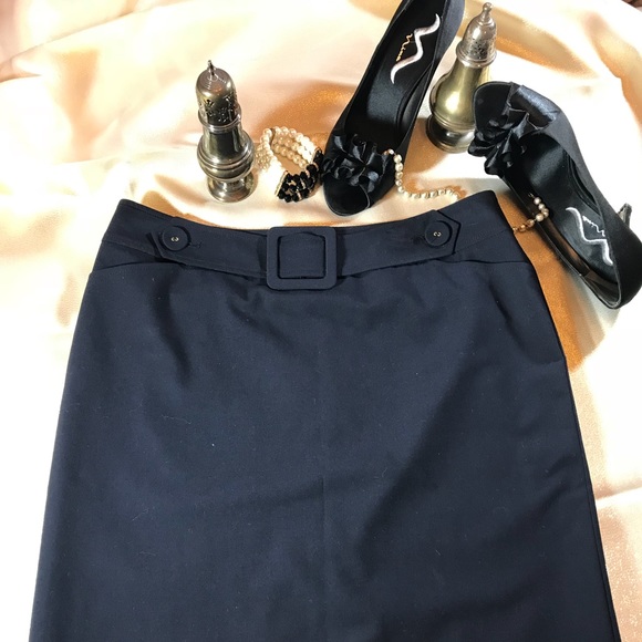 Talbots Dresses & Skirts - Talbots’ Skirt- Navy Blue Stretch